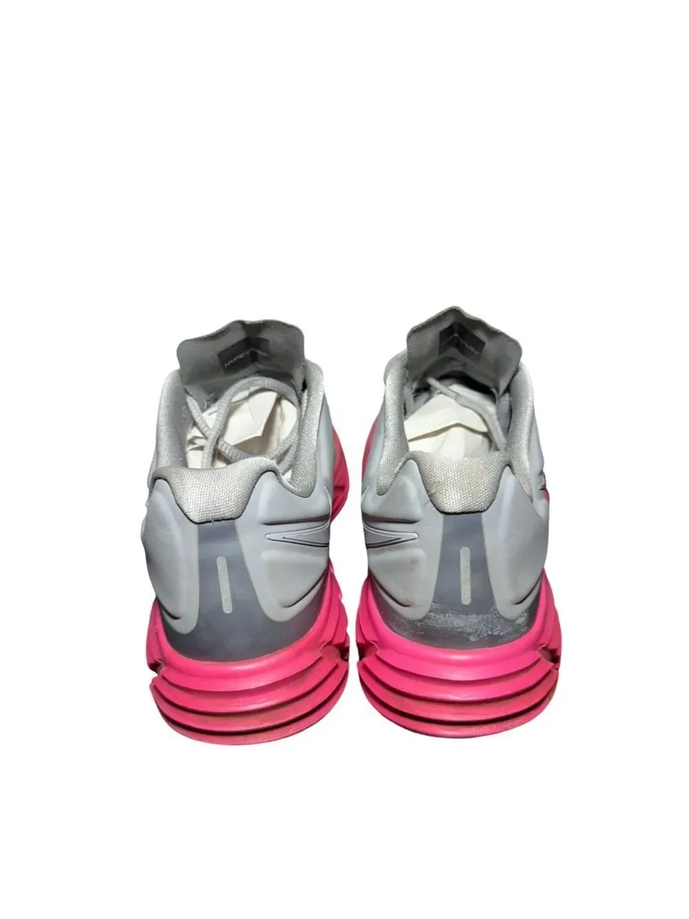 Nike Women's Gray and Pink Running Sneakers size 7.5